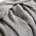 Nest Fringed Throw - Grey Cloud-THROW