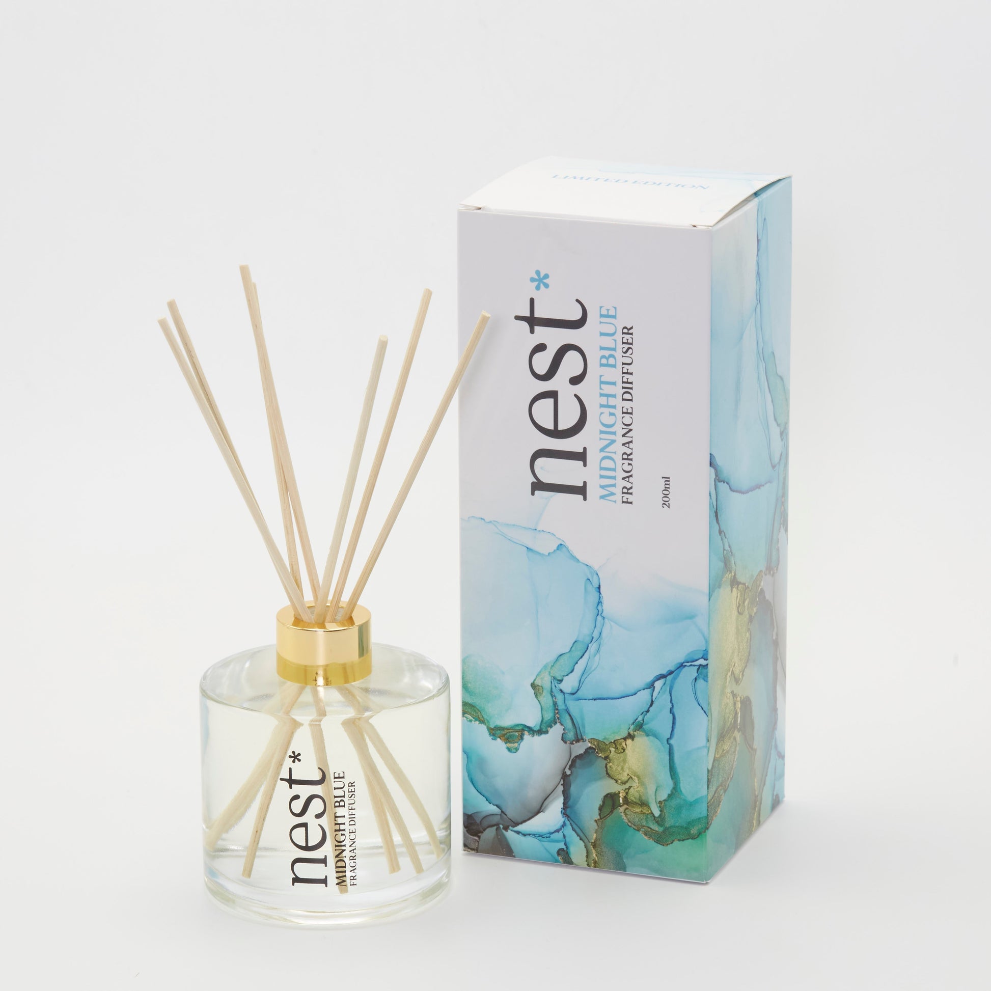 LIMITED EDITION Nest Scented Fragrance Diffuser (200ml) - Midnight Blue