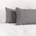 Nest Nova Embossed Pillowcase Pair - Grey-Quilt