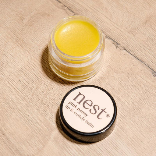 Nest Shades Pink Peony Lip & Cuticle Balm-Lip Balm