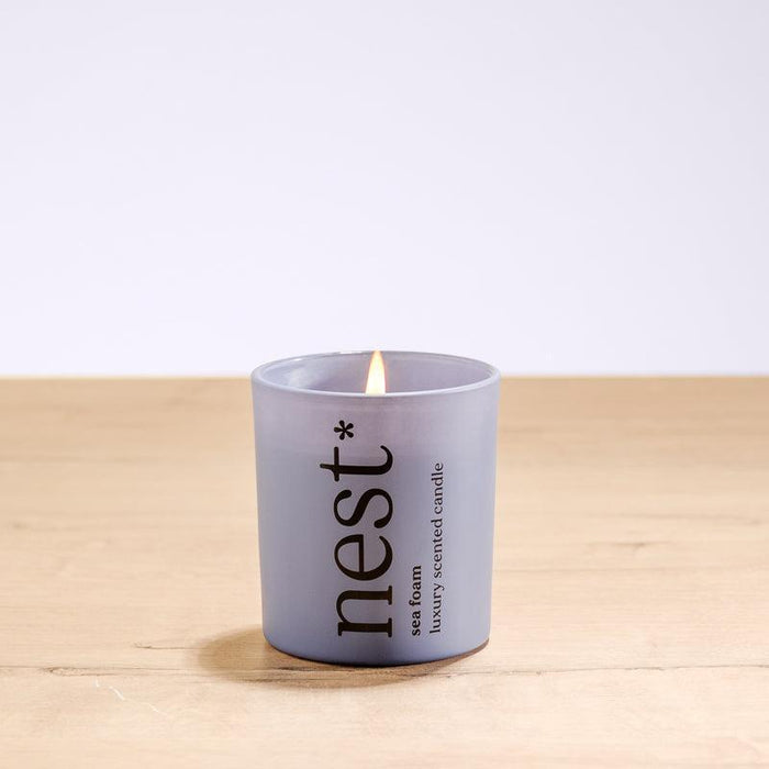 Nest Shades Sea Foam Scented Candle-Candle
