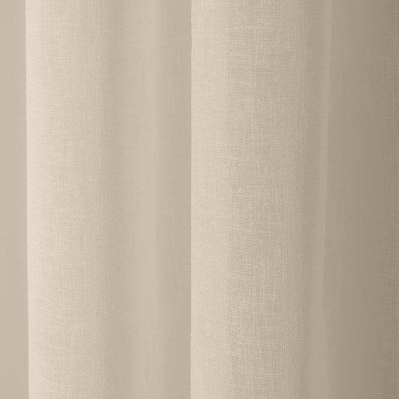 Nest Sicily Eyelet Unlined Curtain - Natural-CURTAINS