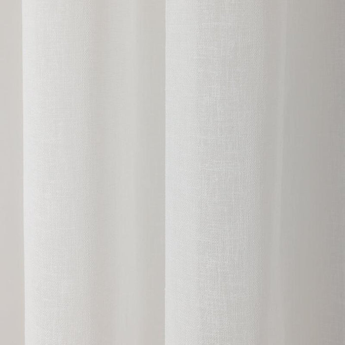 Nest Sicily Eyelet Unlined Curtain - White-CURTAINS