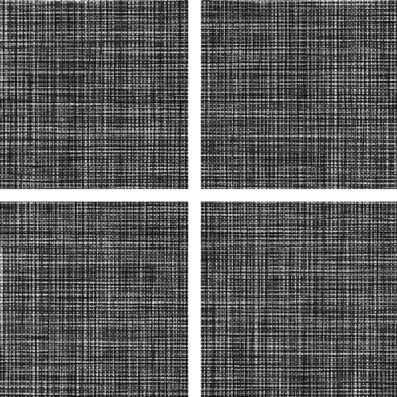 Nest Soft Touch Duvet Cover Set - Grid Grey-DUVET COVER SET