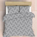 Nest Soft Touch Essentials Duvet Cover Set - Diamond Geo Grey