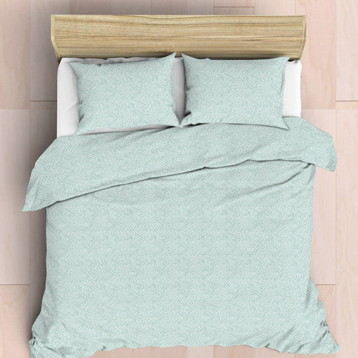 Nest Soft Touch Essentials Duvet Cover Set - Evergreen Duck Egg