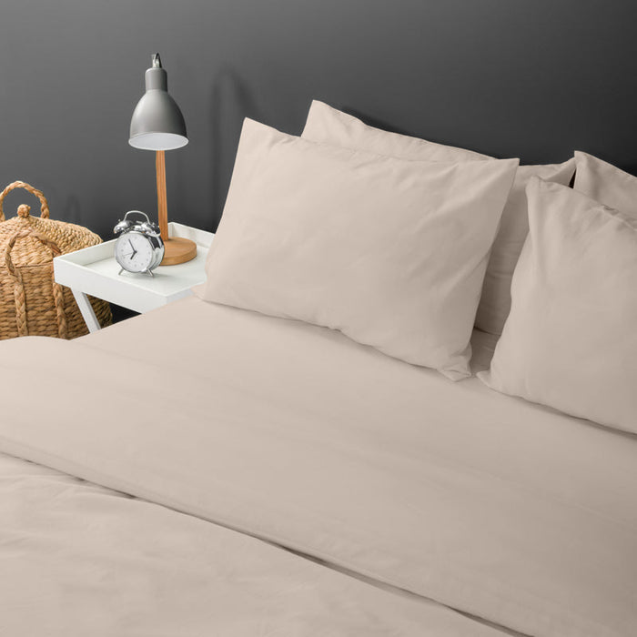 Nest Soft Touch Essentials Duvet Cover Set - Stone