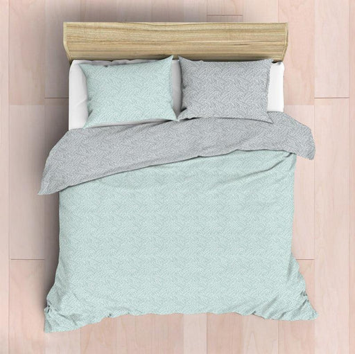 Nest Soft Touch Essentials Reversible Duvet Cover Set Evergreen-Duvet Cover Set