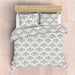 Nest Soft Touch Essentials Reversible Duvet Cover Set Grey Shell-Duvet Cover Set