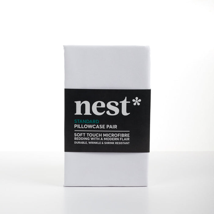 Nest Soft Touch Essentials Standard Pillowcase Pair - White