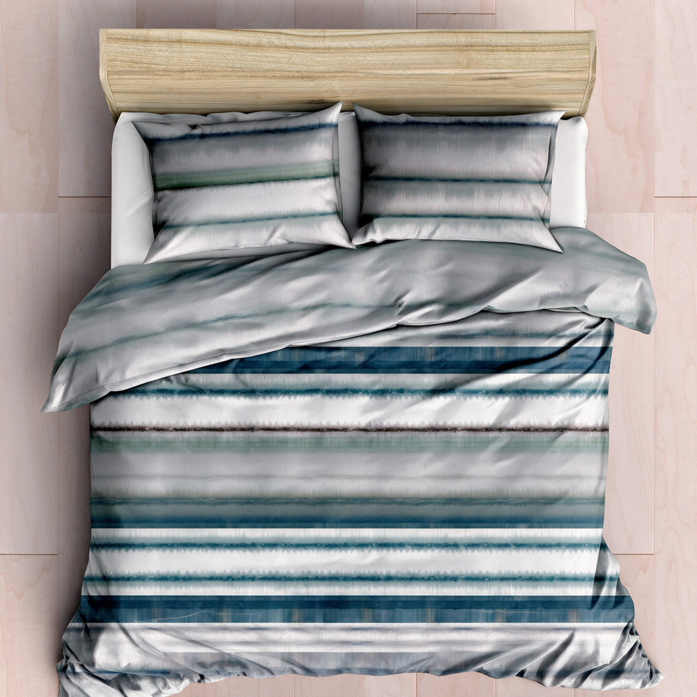 Nest Soft Touch Essentials Tide Line Duvet Cover Set-Duvet Cover Sets