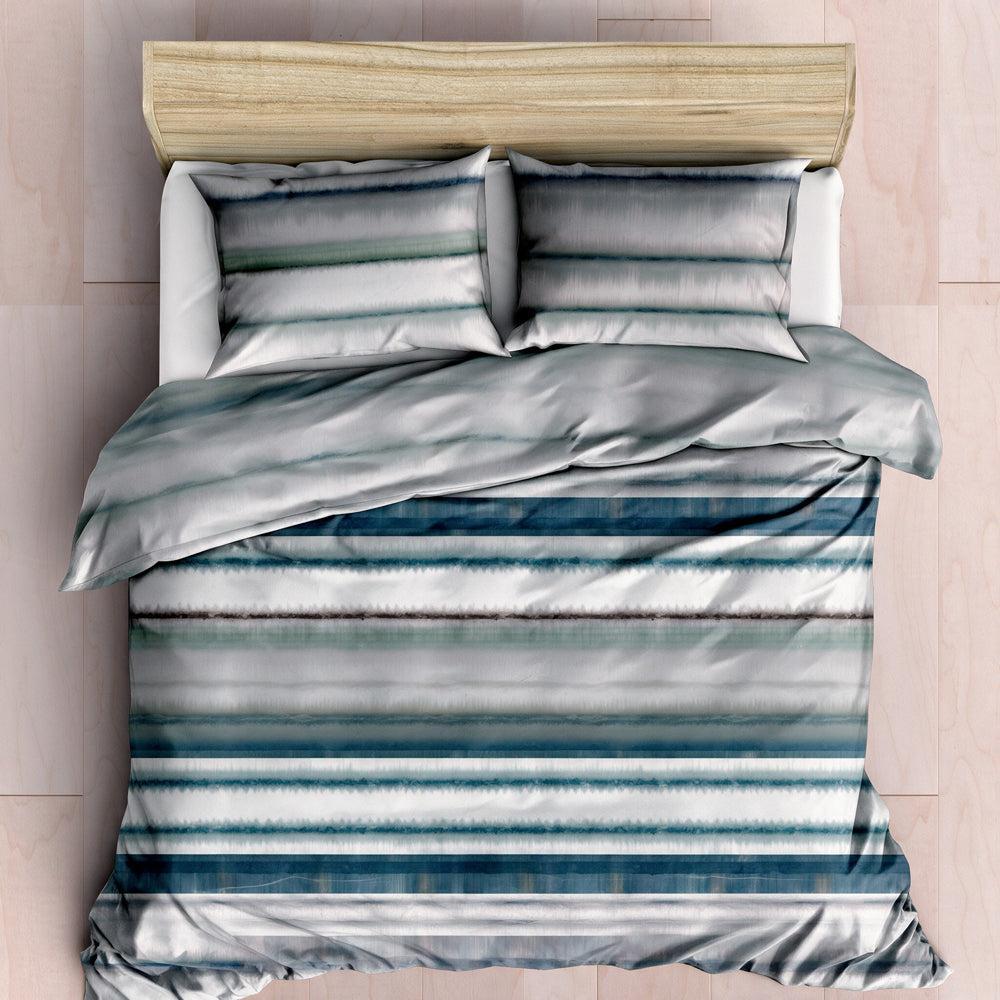 Nest Soft Touch Essentials Tide Line Duvet Cover Set-Duvet Cover Sets