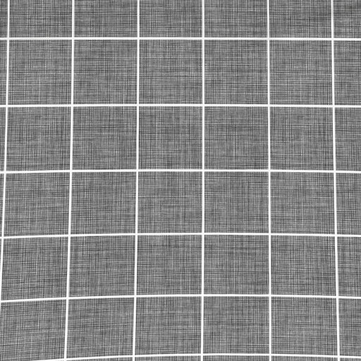 Nest Soft Touch Essentials Duvet Cover Set Tiled Grid Charcoal-Duvet Cover Set