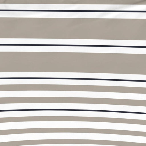 Nest Soft Touch Essentials Duvet Cover Set Urban Stripe Natural-Duvet Cover Set