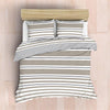 Nest Soft Touch Essentials Urban Stripe Duvet Cover Set Natural