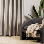 Nest Ultra Blockout Taped Curtain Natural