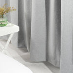 Nest Ultra Blockout Taped Curtain Silver