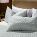 Nest Wild Protea Microfibre Printed Quilt Set Duck Egg-Quilts & Comforters