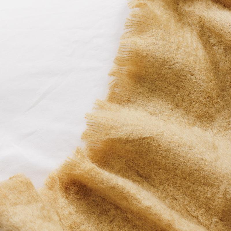 Woollen Blend Blanket Throw Honey-Blanket