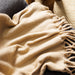 Nest Woollen Blend Blanket Throw Sand-Blankets