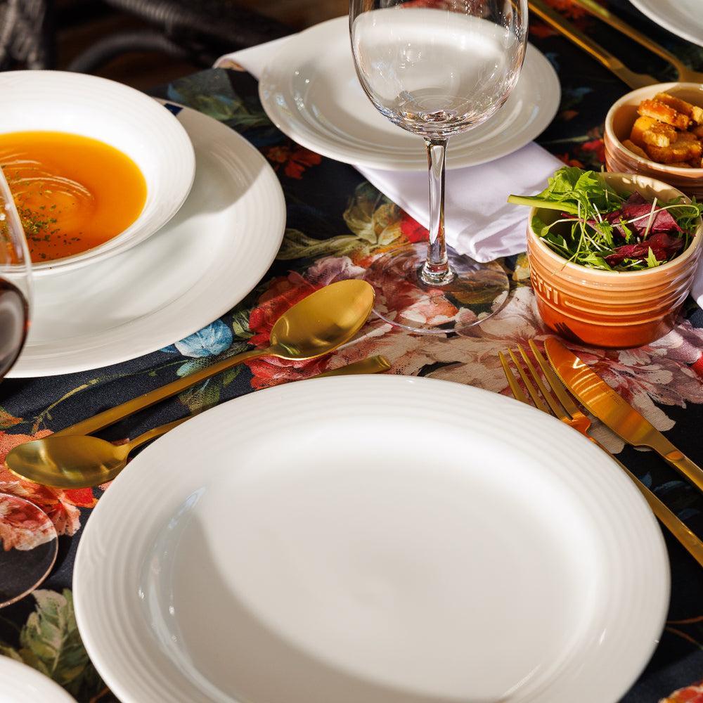 Noritake Arctic White Dinner Plate-Plates