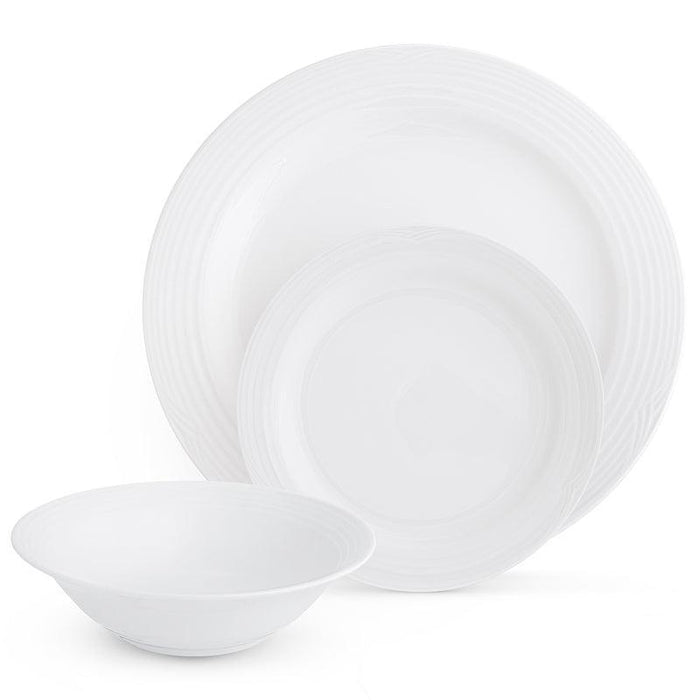 Noritake Arctic White 12 Piece Dinner Set-Ceramic