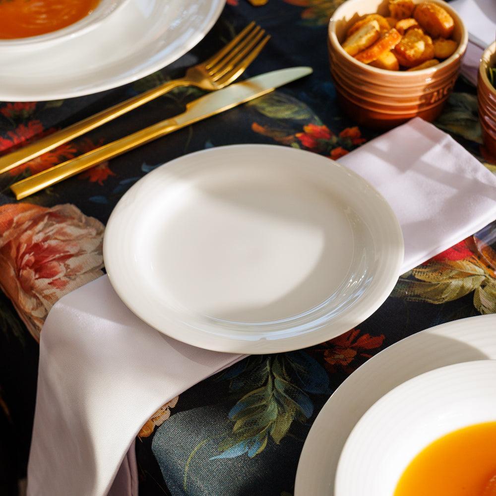 Noritake デザイン皿 Noritake Arctic White Side Plate | Ceramic – Whitehouse