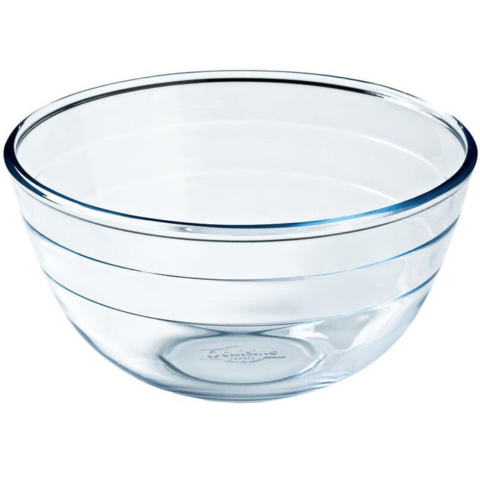 Ôcuisine® Glass Mixing Bowl Round-MIXING BOWLS