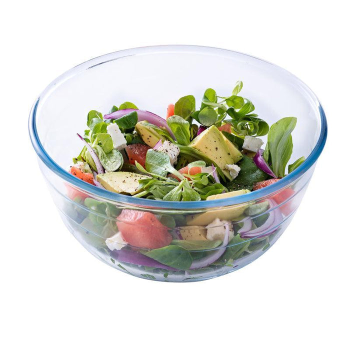 Ôcuisine® Glass Mixing Bowl Round-MIXING BOWLS