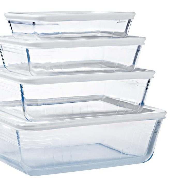 Ôcuisine® Glass Rectangular Roaster with Lid-CASSEROLE DISH
