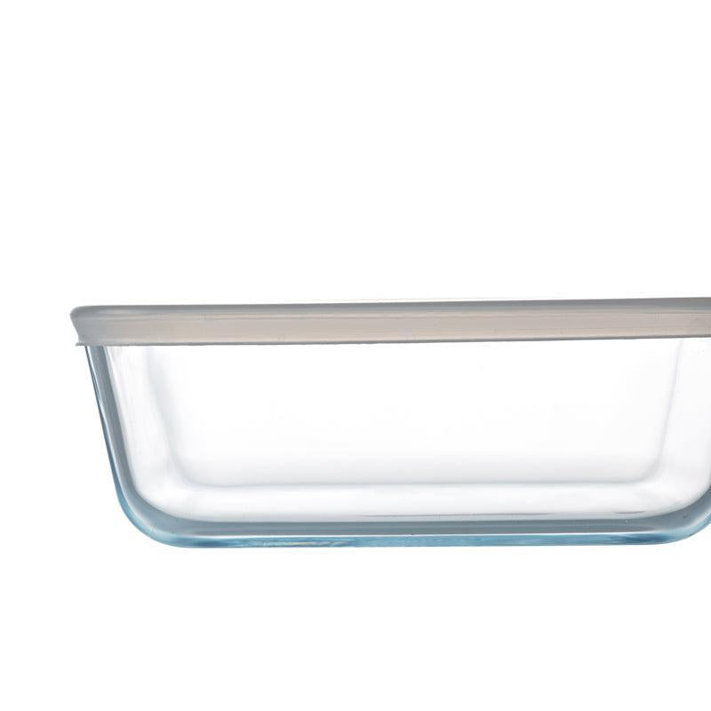 Ã”cuisineÂ® Glass Rectangular Roaster with Lid-CASSEROLE DISH