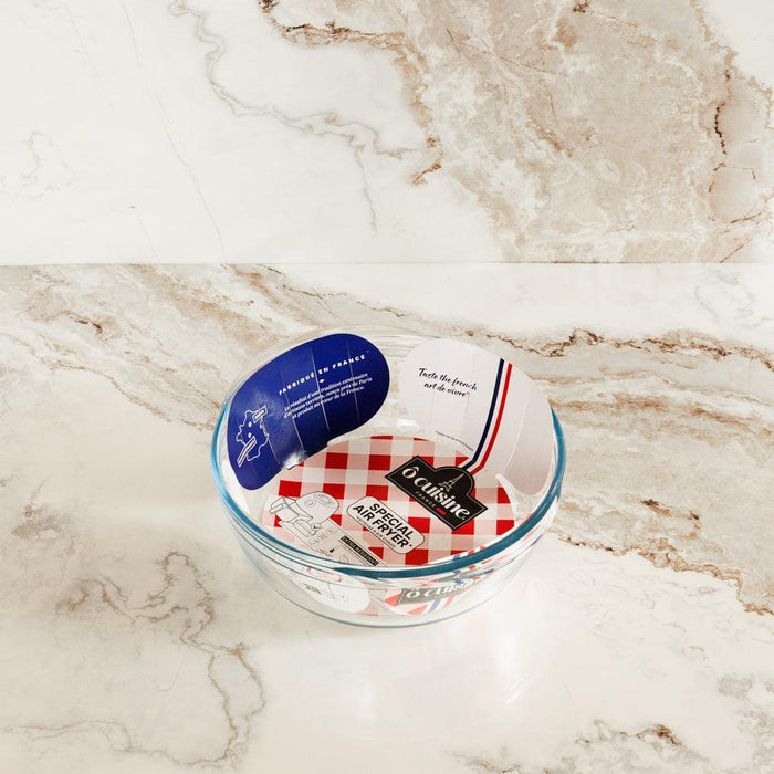 Ôcuisine® Glass Round Roaster Airfryer-Casseroles