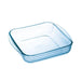 Ôcuisine® Glass Square Casserole with Lid and Handles-CASSEROLE DISH