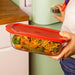Ôcuisine® Glass Square Casserole with Lid and Handles-CASSEROLE DISH