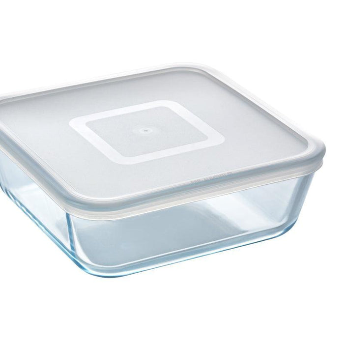 Ôcuisine® Glass Square Roaster with Lid-CASSEROLE DISH