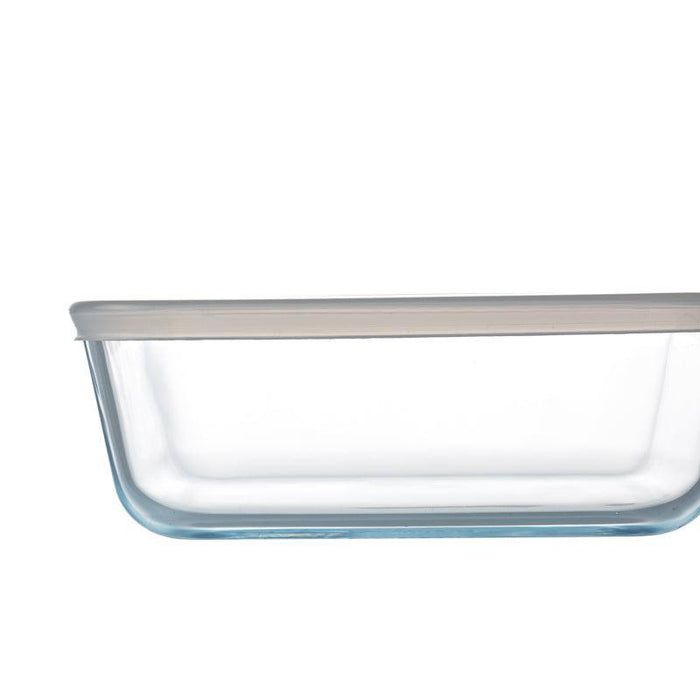 Ôcuisine® Glass Square Roaster with Lid-CASSEROLE DISH
