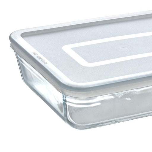 Ôcuisine® Glass Rectangular Roaster with Lid-CASSEROLE DISH