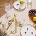 Olyvia Stain Resistant Table Runner Natural-Tablecloths