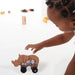 On Safari Rhino Push Toy-