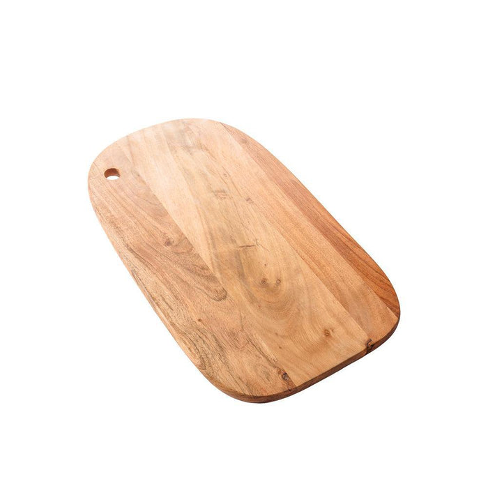 Oval Wooden Serving Board with Hole-Wooden Board