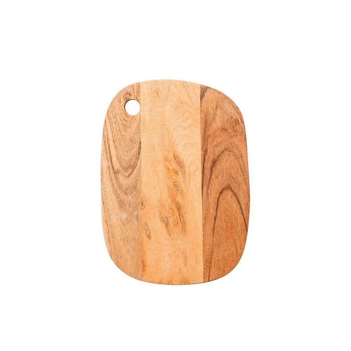 Oval Wooden Serving Board with Hole-Wooden Board