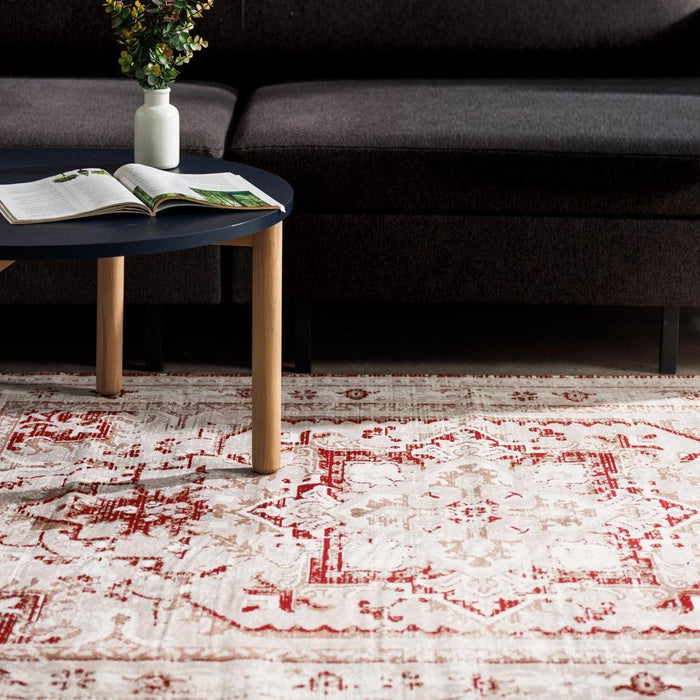 Paris Woven Carpet Rust-Carpets/Rugs