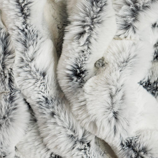 Pebble Mink Faux Fur Blanket Glacier-Blankets