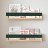 Pine Wall Shelf Black