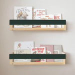 Pine Wall Shelf Black