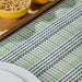 Placemat Two-Tone Green - 6 Pack