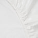 Polycotton 144 Thread Count Fitted Sheet - White