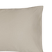 144 Thread Count Polycotton Pillowcase - Stone