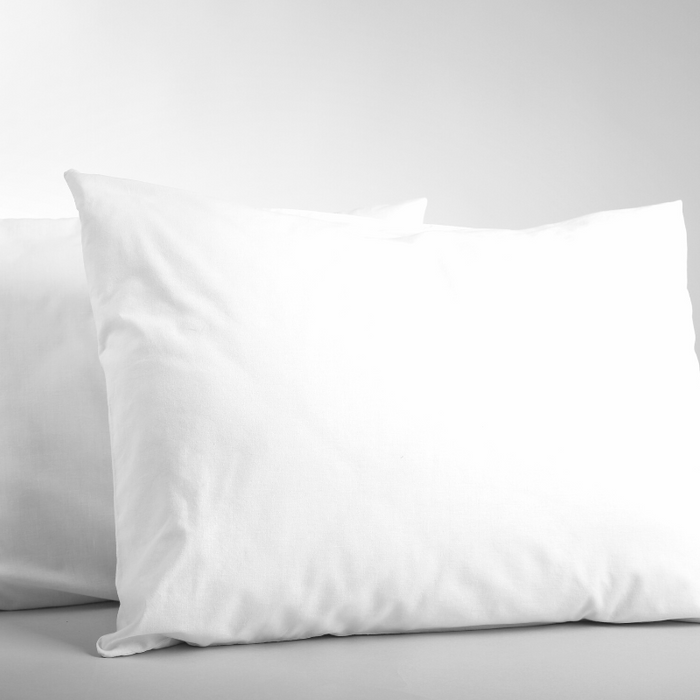 Easy Care Polycotton 144 Thread Count Pillowcase White