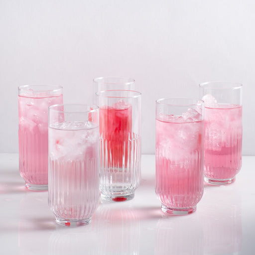 Porto Delia Highball Tumbler Glasses - set of 6